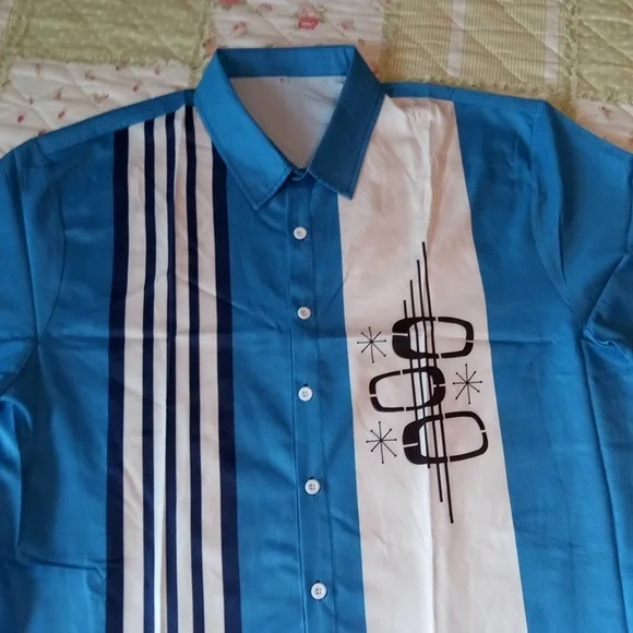 Men's Retro Look Shirt - Picture 2 of 6